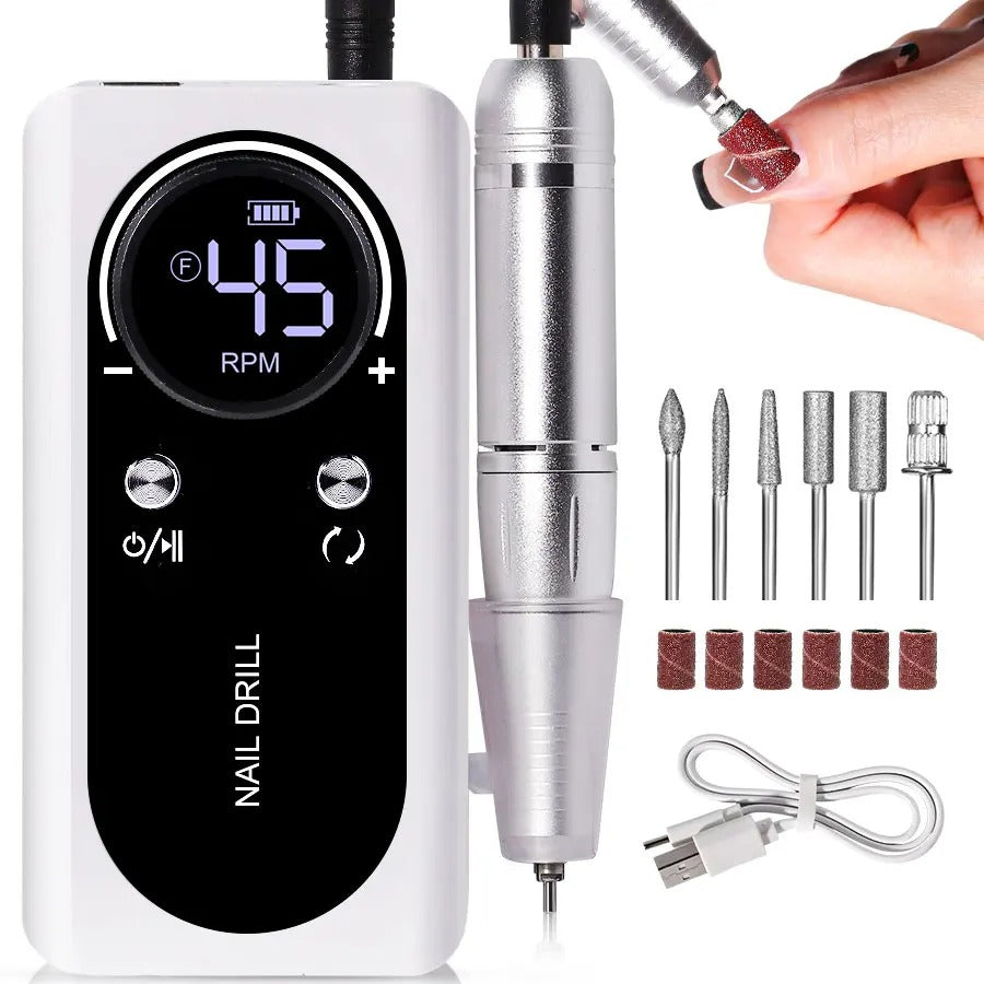 Nail drill machine