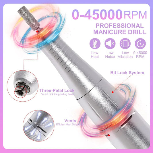 Nail drill machine
